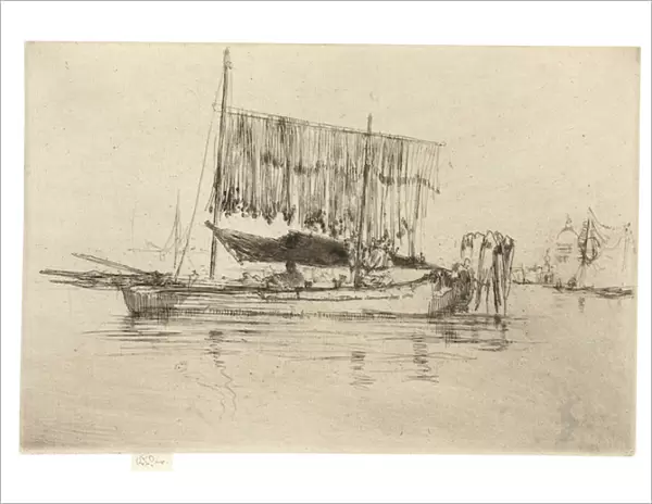 Fishing Boat, 1879-80 (etching)