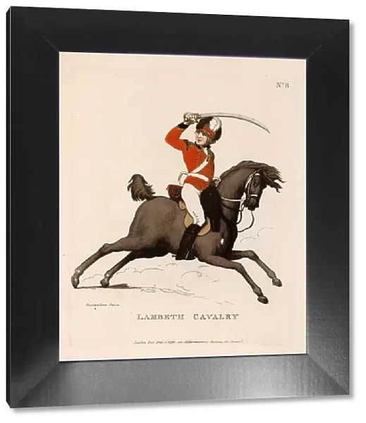 Lambeth Cavalry, from Loyal Volunteers of London and Environs