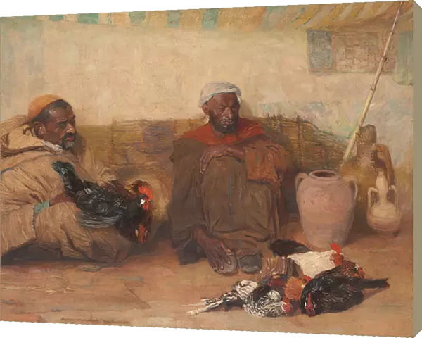 Two Men of Tangiers, 1908 (oil on canvas)