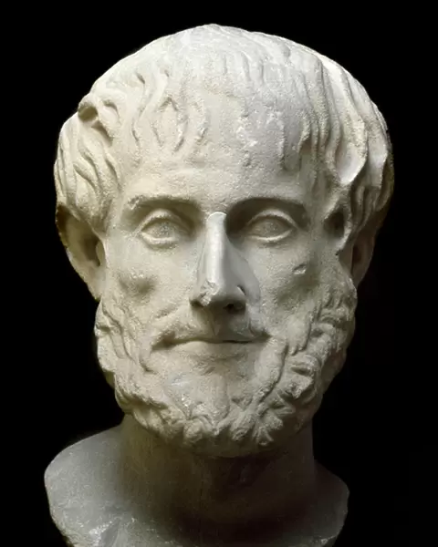 Greek Antiquite: 'Portrait of Aristotle (384-322 BC)'