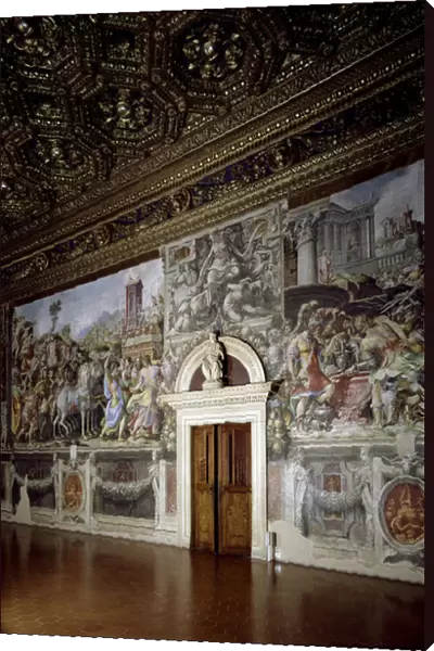 View of the entrance door of the Audience Hall, 1476-1478