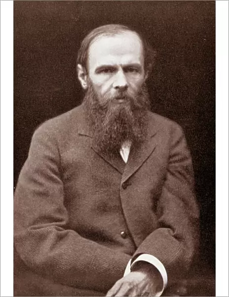 Portrait of Fedor Dostoevsky (1821 - 1881)