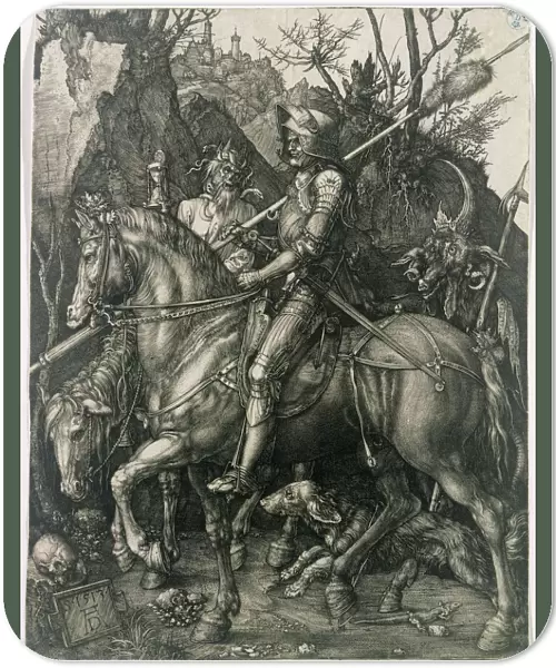 The Knight, Death and the Devil, 1513 (etching)