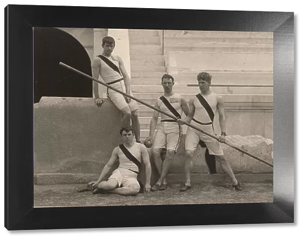 American Athletes at the Summer Olympics, Athens, Greece. 1896 (photo)