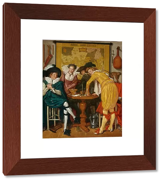 Merry company - Buytewech, Willem Pietersz. (1591  /  92-1624) - 1620 - Oil on canvas - 72, 6x65, 4 - Szepmuveszeti Muzeum, Budapest