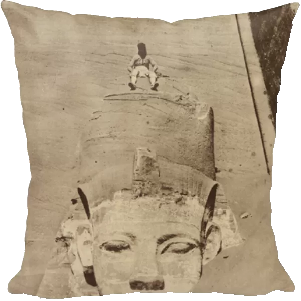 Photo of the colossus of Abu Simbel, egypt (photo)