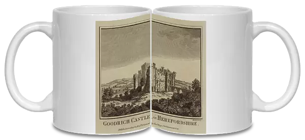 Goodrich Castle, in Herefordshire (engraving)