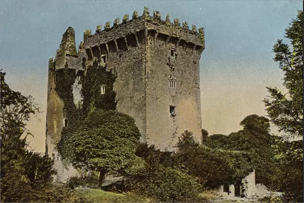 Southern Ireland: Blarney Castle, County Cork (coloured photo)