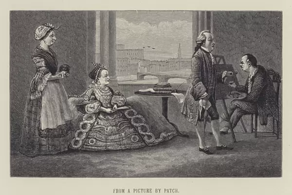 From a Picture by Patch (engraving)