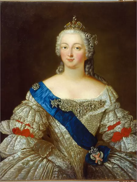 Portrait of Empress Elisabeth Petrovna