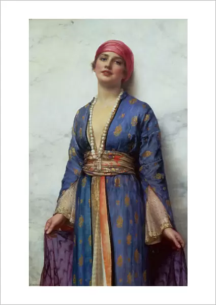 Yasemeen from the Arabian Nights (oil on canvas)