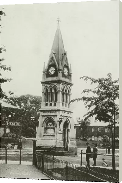 Southampton: The Town Clock (b  /  w photo)