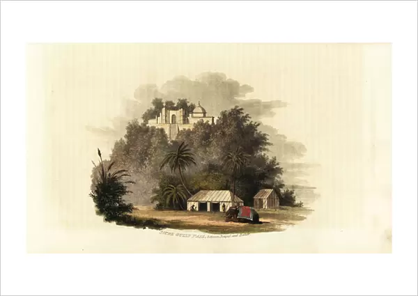 Sicre Gully or Siclygully Pass between Bengal and Bihar, 1823 (engraving)
