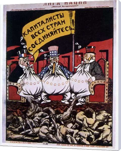 Anti-League of Nations, 1920 (poster)