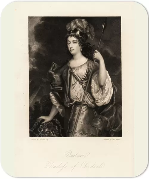 Barbara Palmer, 1st Duchess of Cleveland, Countess of Castlemaine, formerly Barbara Villiers, notorious mistress to King Charles II, 1640-1709