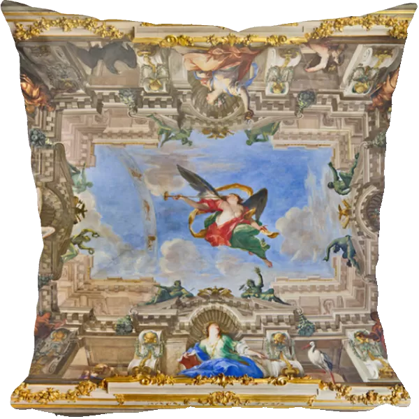 Allegory of the Fame and Allegorical Figures from the Hall of the Fame of the Balbi Family (fresco)
