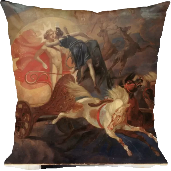 Eclipse de soleil, le salut de Diane a Apollon (Eclipse of the sun, Dianas farewell to Apollo) - Peinture de Karl Pavlovich Briullov (Brioullov) (1799-1852), huile sur toile, 1851-1852, art russe