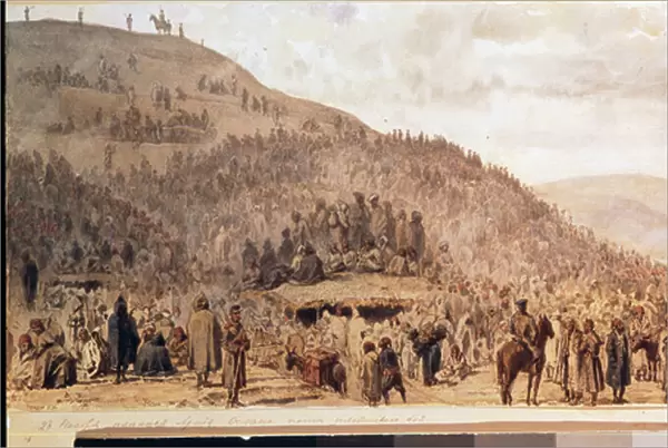 La captivite de l armee d Osman Pasha (1837-1900) a Pleven (Plevna) (Bulgarie). (The Captivity of The Army of Osman Pasha at Pleven). Episode de la guerre russo turque (1877-1878)