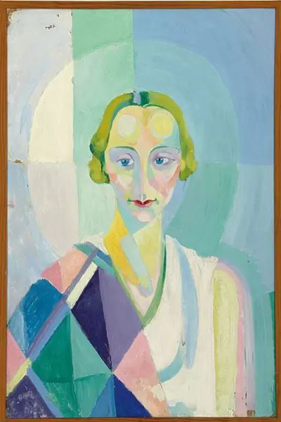 Portrait of Madame Heim, 1926-27 (oil on board)
