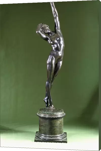 A Bronze Figure of a Nude Woman (bronze with brown patina)