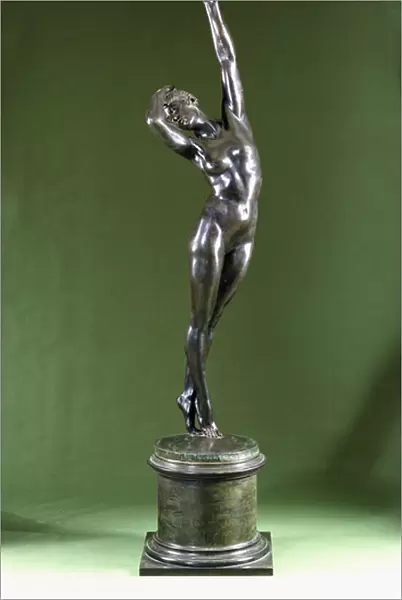 A Bronze Figure of a Nude Woman (bronze with brown patina)
