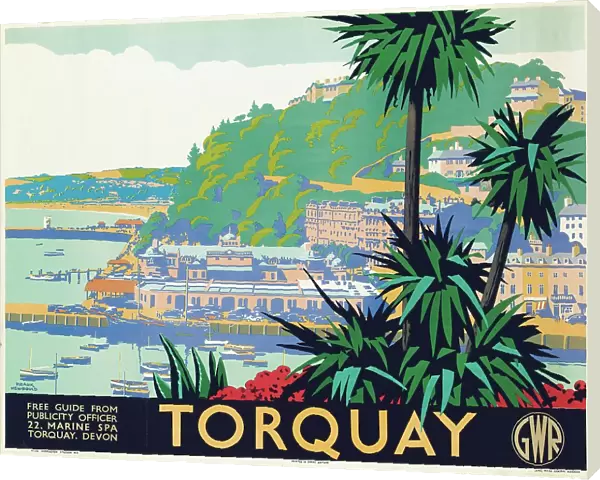 Torquay, 1945 (colour litho)