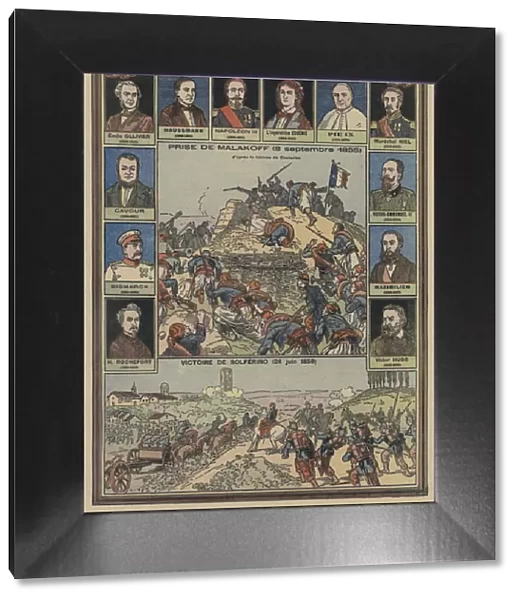 The French Second Empire, 1852-1870 (colour litho)