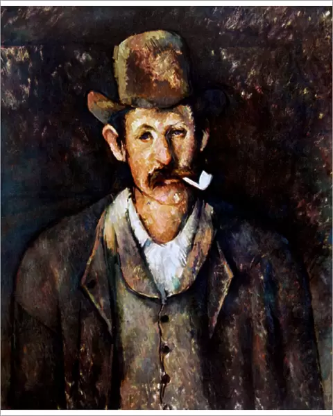 Paul Cezanne Man with a Pipe, 1892-96