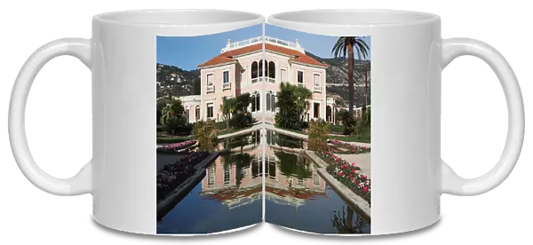 Saint Jean Cap Ferrat, Villa Ephrussi de Rothschild built from 1905 to 1912 by Beatrice Ephrussi de Rothschild. Renaissance style, it is a collectors villa surrounded by gardens