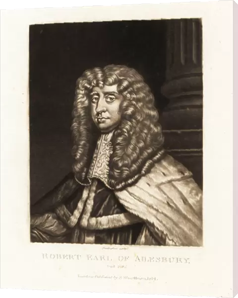 Robert Bruce, 1st Earl of Ailesbury, Scottish politician and cou 1814 (engraving)