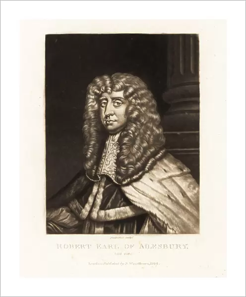 Robert Bruce, 1st Earl of Ailesbury, Scottish politician and cou 1814 (engraving)