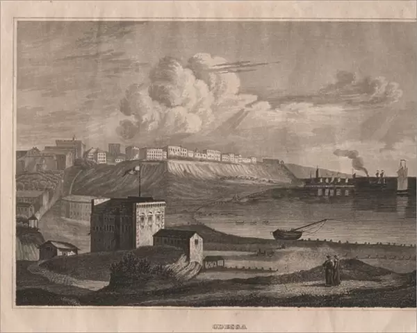Odessa, 1837 (engraving)