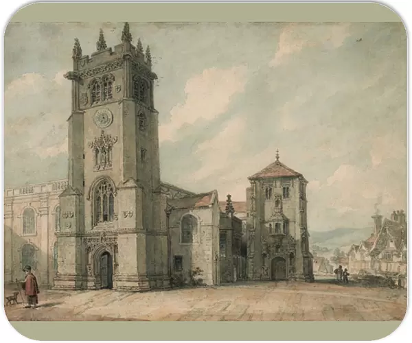 Macclesfield Church, 1767-1816 (Watercolour)