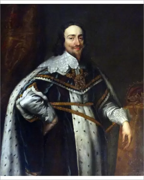 Portrait of King Charles I of England (oil on canvas)