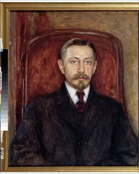 'Portrait de l'ecrivain Ivan A. Bounine (1870-1953)'Peinture de Evgeni Iosifovich Bukovetsky (1866-1948) 1919 State Art Museum, Odessa