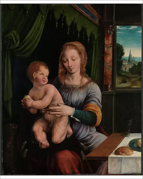 Madonna and Child, 1530-40 (oil on wood)