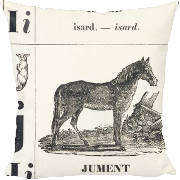 I J: Isard -- Jument, 1850 (engraving)