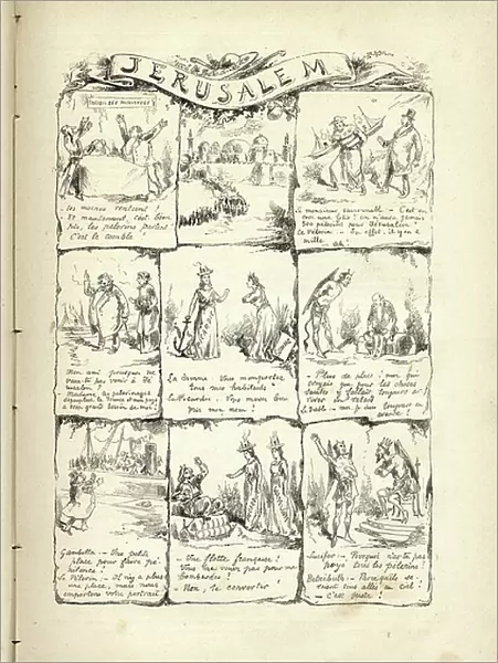 Jerusalem, Anonymous, The Pilgrim, 4 / 3 / 1882 (print)