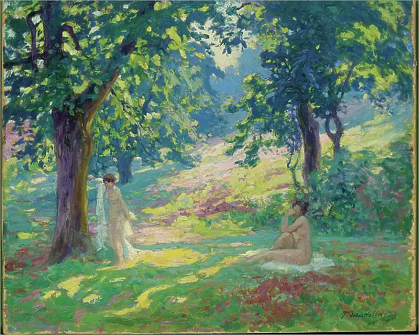 Bathers, 1914 (oil on canvas)