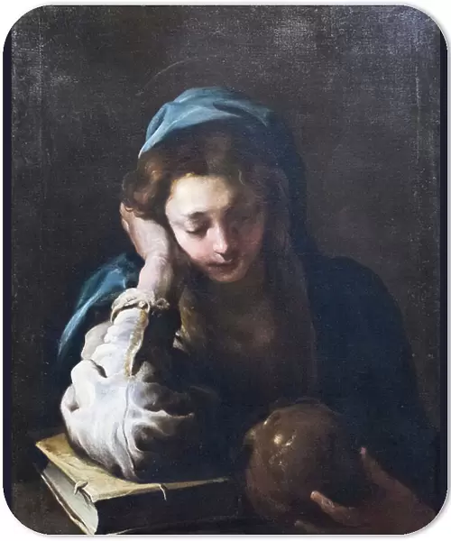 Penitent Magdalen, (oil on canvas)