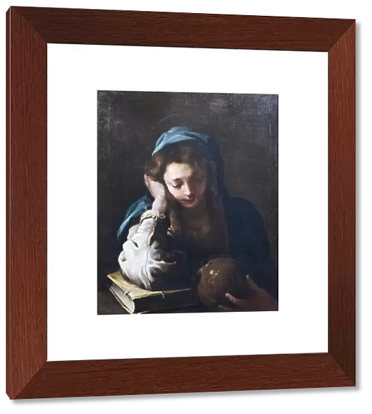 Penitent Magdalen, (oil on canvas)