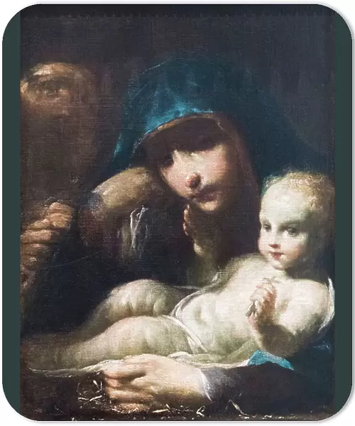 Holy family, 1735-40 (oil on canvas)