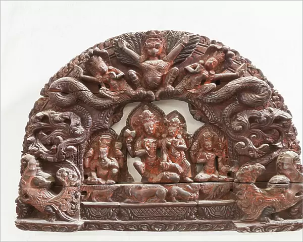 Shiva-Parvati, Torana