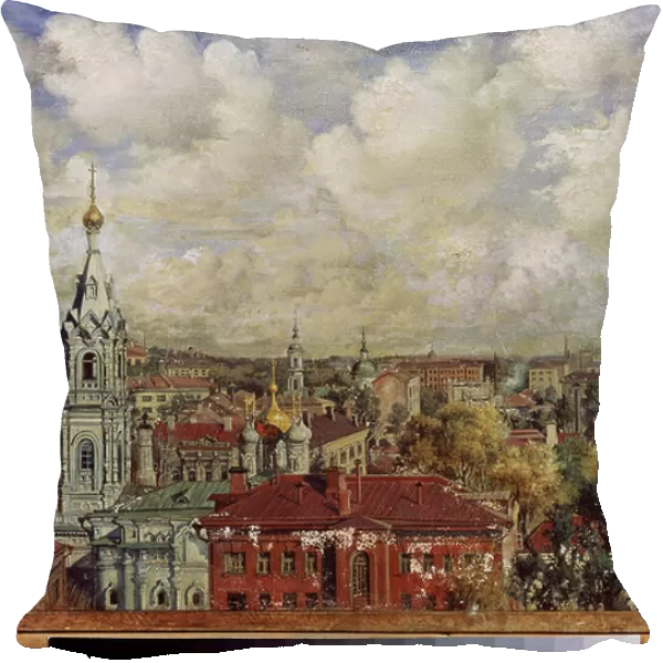 Moscou (Russie) - Peinture de Viktor Jakovlevich Yakovlev (1844-?), huile sur toile, art russe, 19e-20e siecle, paysage, modernisme - State Art Museum, Nijni Novgorod (Russie)
