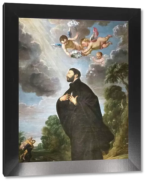 St Francis Xavier, altarpiece (oil on canvas)