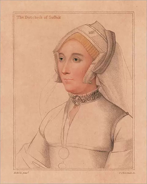 Catherine Brandon, Duchess of Suffolk. 1812 (engraving)