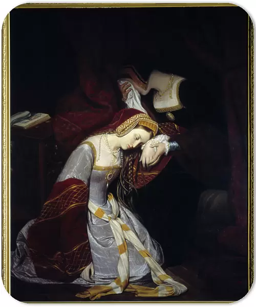 Anne Boleyn in the Tower of London (1536), 1835 (oil on canvas)