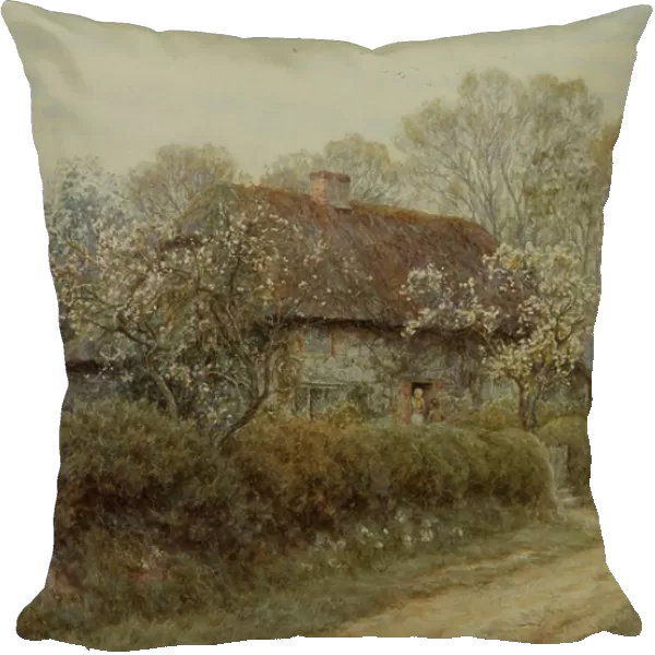 A Cottage at Freshwater Gate, 1891 (w / c on paper)