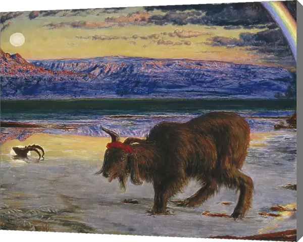 The Scapegoat, 1854-55 (oil on canvas)