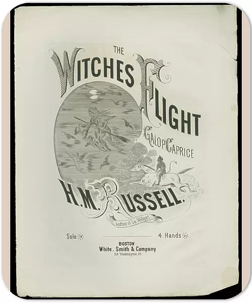 The Witches Flight, c.1770-1959 (print)